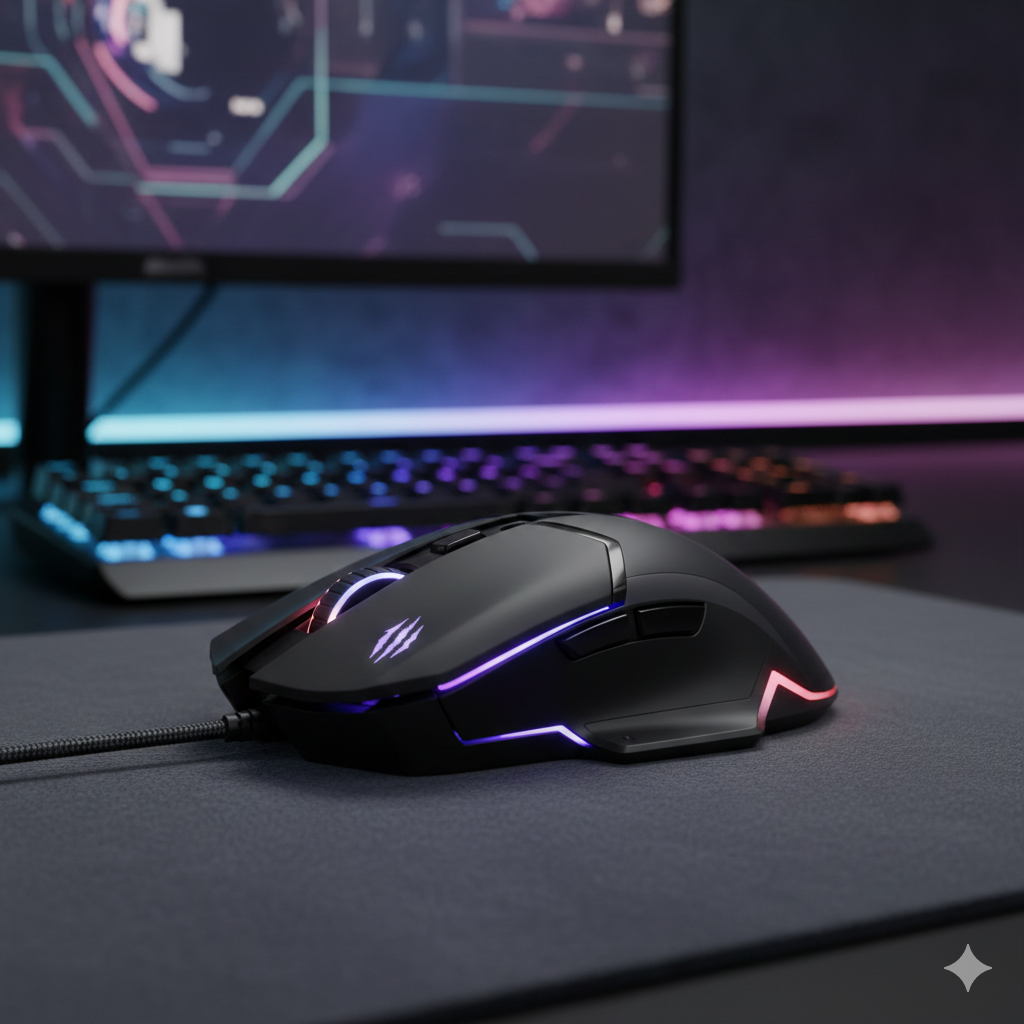 ShadowStrike High-Precision Gaming Mouse by MG Gabru Esports